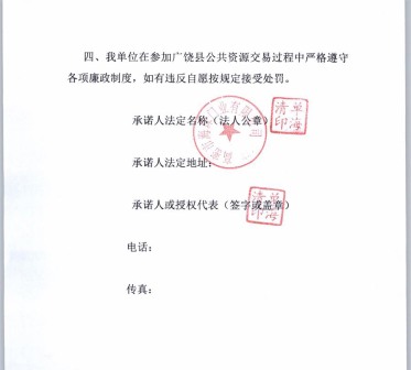 Integrity Commitment Letter