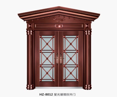 仿铜单元门